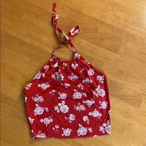 Floral Halter Top